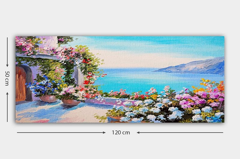 Canvastavla YTY Landscape & Nature Flerfärgad - 120x50 cm - Inredning - Tavlor & posters - Canvastavla