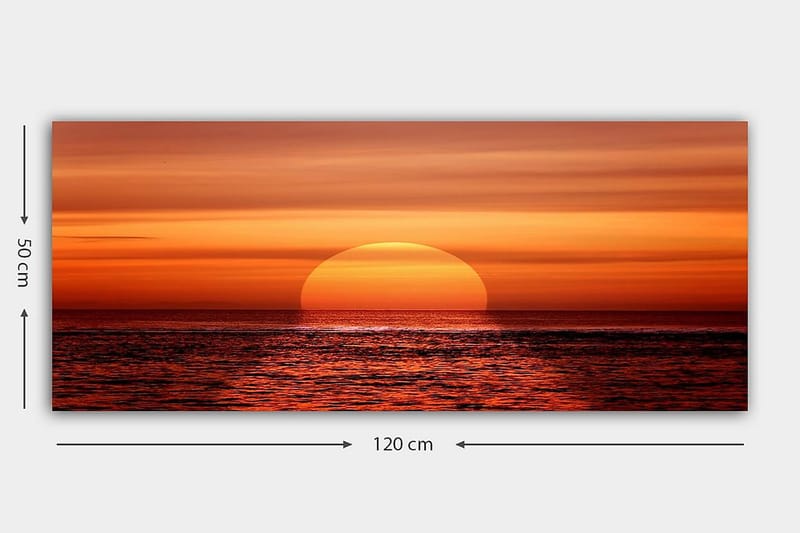 Canvastavla YTY Landscape & Nature Flerfärgad - 120x50 cm - Inredning - Tavlor & posters - Canvastavla