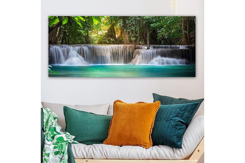 Canvastavla YTY Landscape & Nature Flerfärgad - 120x50 cm - Inredning - Tavlor & posters - Canvastavla