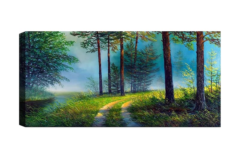 Canvastavla YTY Landscape & Nature Flerfärgad - 120x50 cm - Inredning - Tavlor & posters - Canvastavla