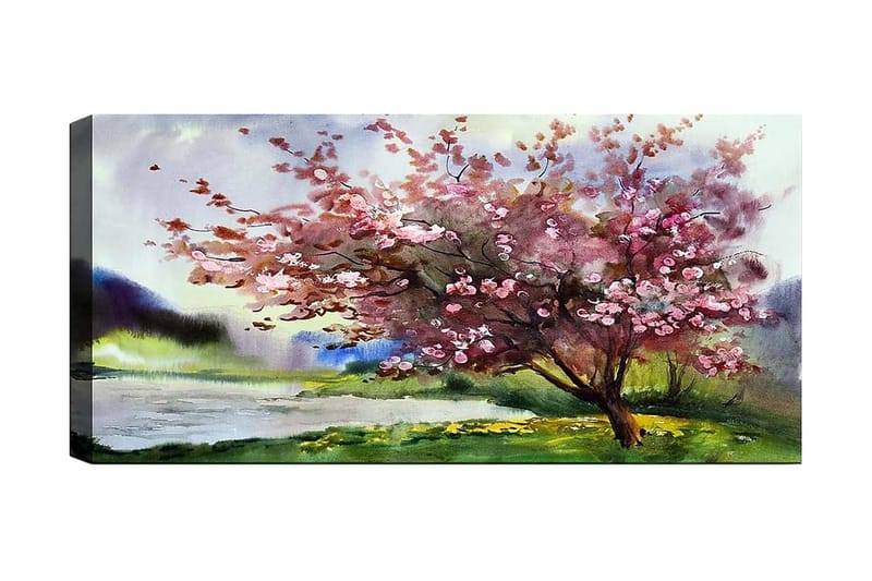 Canvastavla YTY Landscape & Nature Flerfärgad - 120x50 cm - Inredning - Tavlor & posters - Canvastavla