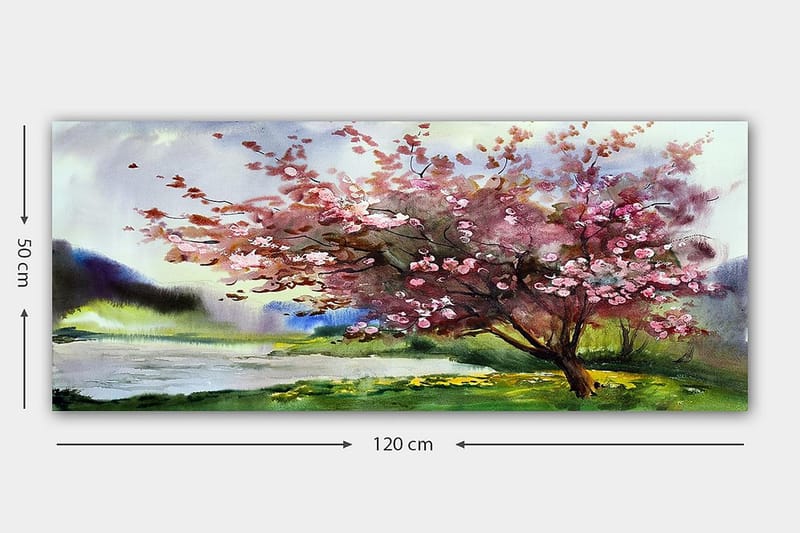 Canvastavla YTY Landscape & Nature Flerfärgad - 120x50 cm - Inredning - Tavlor & posters - Canvastavla