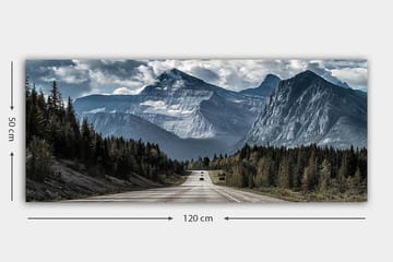Canvastavla YTY Landscape & Nature Flerfärgad - 120x50 cm - Inredning - Tavlor & posters - Canvastavla
