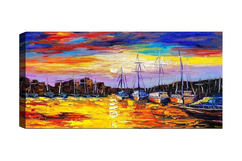 Canvastavla YTY Landscape & Nature Flerfärgad - 120x50 cm - Inredning - Tavlor & posters - Canvastavla
