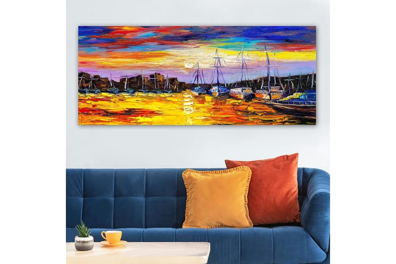 Canvastavla YTY Landscape & Nature Flerfärgad - 120x50 cm - Inredning - Tavlor & posters - Canvastavla