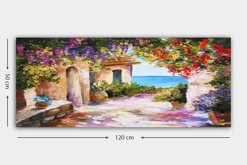 Canvastavla YTY Landscape & Nature Flerfärgad - 120x50 cm - Inredning - Tavlor & posters - Canvastavla