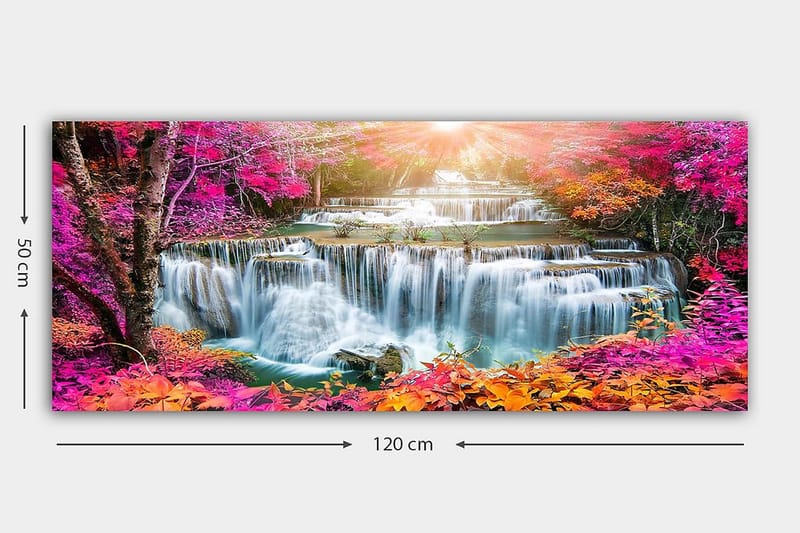 Canvastavla YTY Landscape & Nature Flerfärgad - 120x50 cm - Inredning - Tavlor & posters - Canvastavla