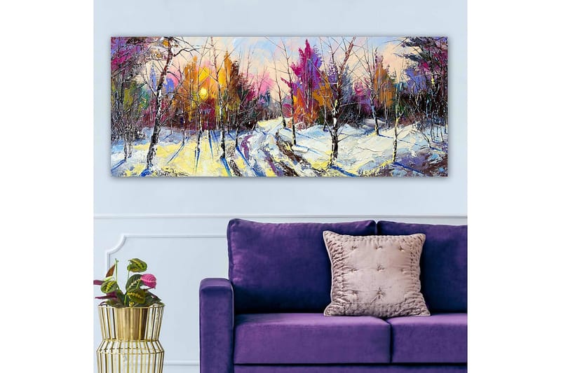 Canvastavla YTY Landscape & Nature Flerfärgad - 120x50 cm - Inredning - Tavlor & posters - Canvastavla