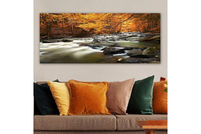 Canvastavla YTY Landscape & Nature Flerfärgad - 120x50 cm - Inredning - Tavlor & posters - Canvastavla