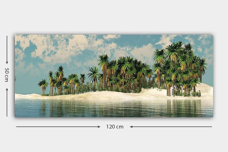 Canvastavla YTY Landscape & Nature Flerfärgad - 120x50 cm - Inredning - Tavlor & posters - Canvastavla