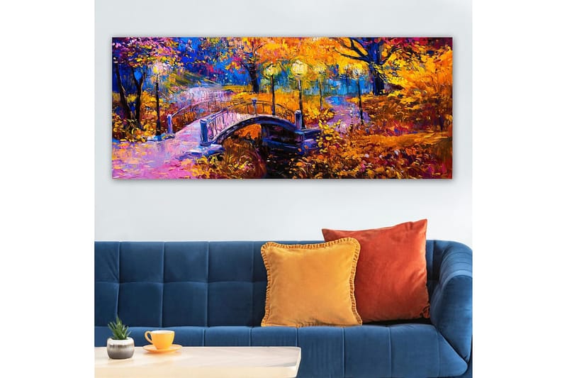 Canvastavla YTY Landscape & Nature Flerfärgad - 120x50 cm - Inredning - Tavlor & posters - Canvastavla