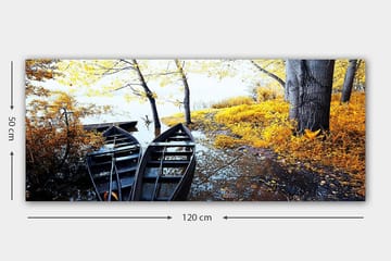 Canvastavla YTY Landscape & Nature Flerfärgad - 120x50 cm - Inredning - Tavlor & posters - Canvastavla