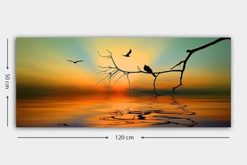 Canvastavla YTY Landscape & Nature Flerfärgad - 120x50 cm - Inredning - Tavlor & posters - Canvastavla