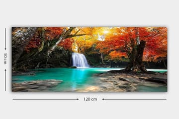 Canvastavla YTY Landscape & Nature Flerfärgad - 120x50 cm - Inredning - Tavlor & posters - Canvastavla
