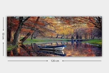 Canvastavla YTY Landscape & Nature Flerfärgad - 120x50 cm - Inredning - Tavlor & posters - Canvastavla