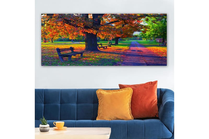 Canvastavla YTY Landscape & Nature Flerfärgad - 120x50 cm - Inredning - Tavlor & posters - Canvastavla