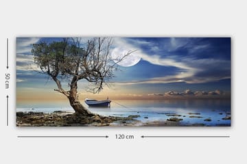 Canvastavla YTY Landscape & Nature Flerfärgad - 120x50 cm - Inredning - Tavlor & posters - Canvastavla