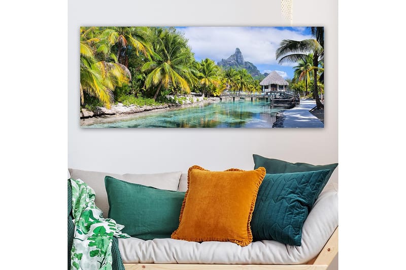 Canvastavla YTY Landscape & Nature Flerfärgad - 120x50 cm - Inredning - Tavlor & posters - Canvastavla