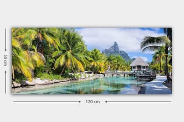 Canvastavla YTY Landscape & Nature Flerfärgad - 120x50 cm - Inredning - Tavlor & posters - Canvastavla