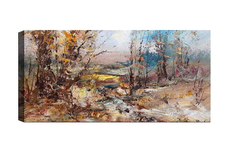 Canvastavla YTY Landscape & Nature Flerfärgad - 120x50 cm - Inredning - Tavlor & posters - Canvastavla