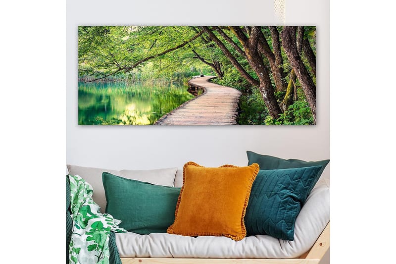 Canvastavla YTY Landscape & Nature Flerfärgad - 120x50 cm - Inredning - Tavlor & posters - Canvastavla