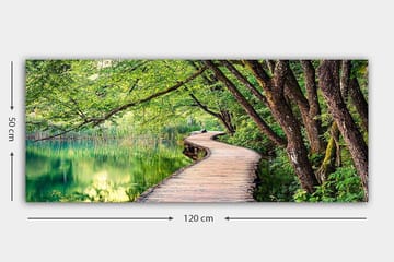 Canvastavla YTY Landscape & Nature Flerfärgad - 120x50 cm - Inredning - Tavlor & posters - Canvastavla