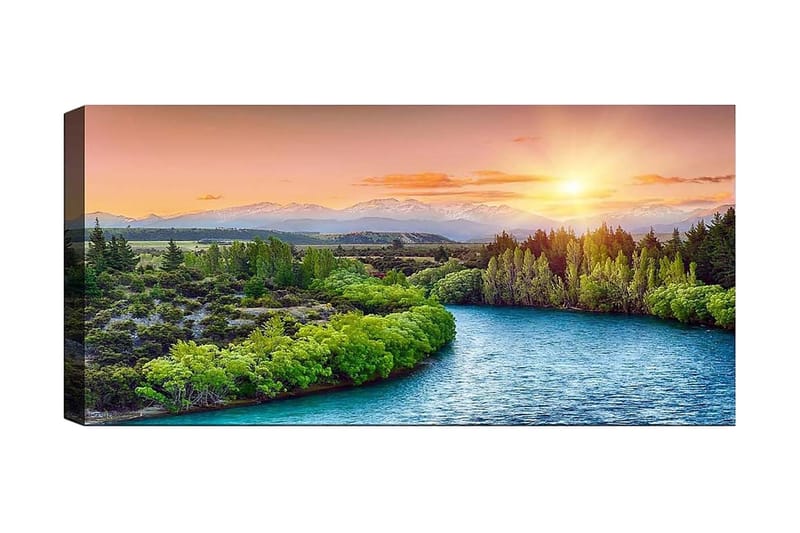 Canvastavla YTY Landscape & Nature Flerfärgad - 120x50 cm - Inredning - Tavlor & posters - Canvastavla
