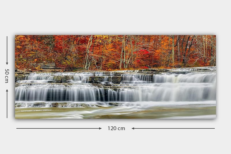 Canvastavla YTY Landscape & Nature Flerfärgad - 120x50 cm - Inredning - Tavlor & posters - Canvastavla