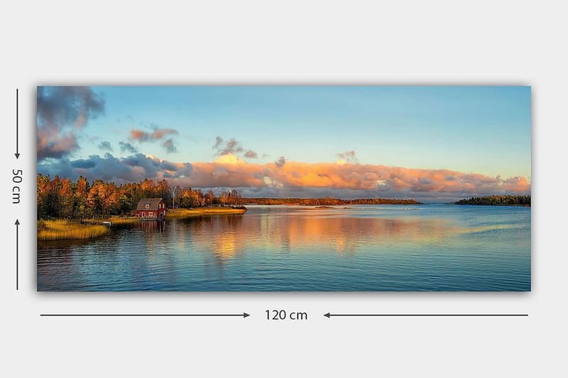 Canvastavla YTY Landscape & Nature Flerfärgad - 120x50 cm - Inredning - Tavlor & posters - Canvastavla