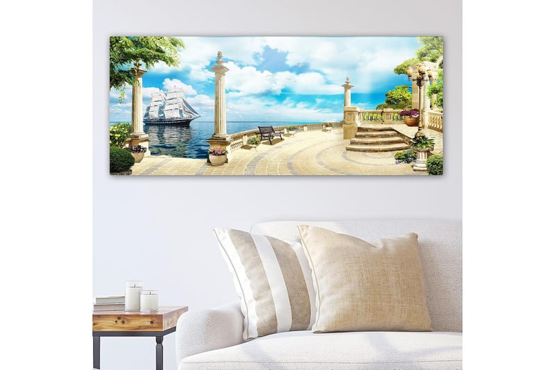 Canvastavla YTY Landscape & Nature Flerfärgad - 120x50 cm - Inredning - Tavlor & posters - Canvastavla