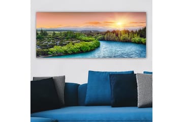Canvastavla YTY Landscape & Nature Flerfärgad - 120x50 cm - Inredning - Tavlor & posters - Canvastavla