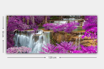 Canvastavla YTY Landscape & Nature Flerfärgad - 120x50 cm - Inredning - Tavlor & posters - Canvastavla