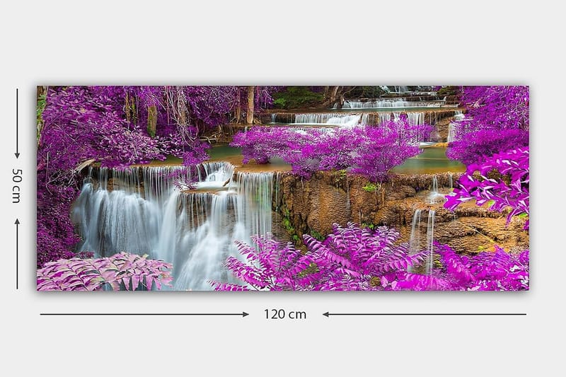 Canvastavla YTY Landscape & Nature Flerfärgad - 120x50 cm - Inredning - Tavlor & posters - Canvastavla