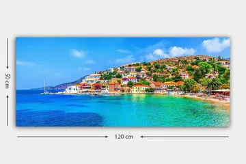 Canvastavla YTY Landscape & Nature Flerfärgad - 120x50 cm - Inredning - Tavlor & posters - Canvastavla