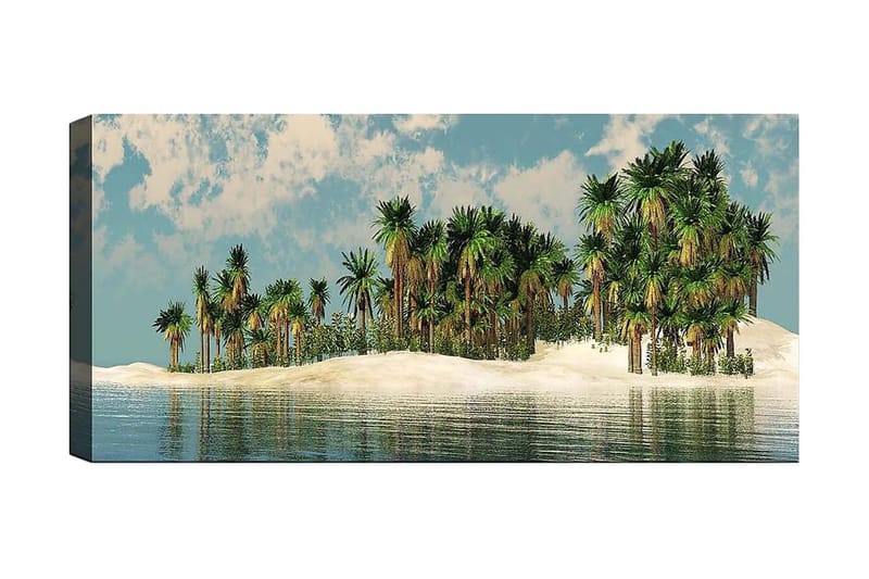 Canvastavla YTY Landscape & Nature Flerfärgad, 120x50 cm