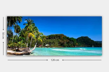 Canvastavla YTY Landscape & Nature Flerfärgad - 120x50 cm - Inredning - Tavlor & posters - Canvastavla