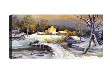 Canvastavla YTY Landscape & Nature Flerfärgad - 120x50 cm - Inredning - Tavlor & posters - Canvastavla