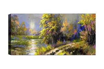 Canvastavla YTY Landscape & Nature Flerfärgad - 120x50 cm - Inredning - Tavlor & posters - Canvastavla