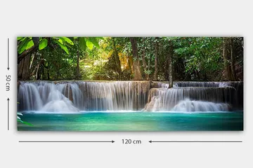 Canvastavla YTY Landscape & Nature Flerfärgad - 120x50 cm - Inredning - Tavlor & posters - Canvastavla