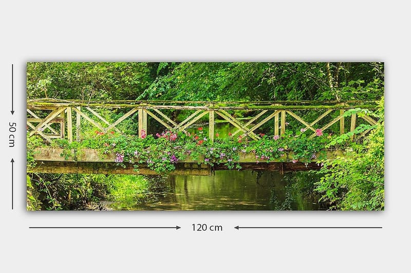 Canvastavla YTY Landscape & Nature Flerfärgad - 120x50 cm - Inredning - Tavlor & posters - Canvastavla