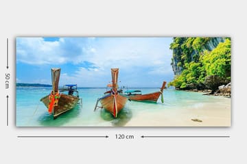 Canvastavla YTY Landscape & Nature Flerfärgad - 120x50 cm - Inredning - Tavlor & posters - Canvastavla