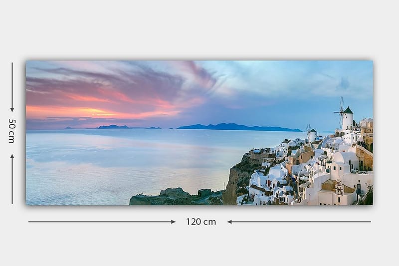 Canvastavla YTY Landscape & Nature Flerfärgad - 120x50 cm - Inredning - Tavlor & posters - Canvastavla