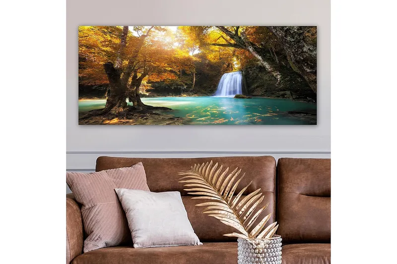 Canvastavla YTY Landscape & Nature Flerfärgad - 120x50 cm - Inredning - Tavlor & posters - Canvastavla