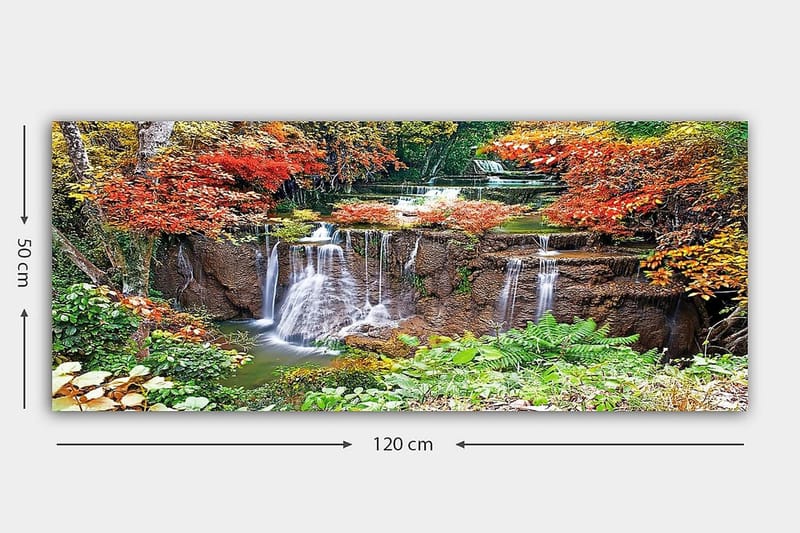 Canvastavla YTY Landscape & Nature Flerfärgad - 120x50 cm - Inredning - Tavlor & posters - Canvastavla
