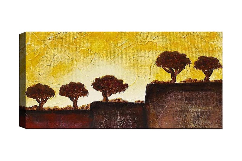 Canvastavla YTY Landscape & Nature Flerfärgad, 120x50 cm