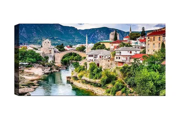 Canvastavla YTY Landscape & Nature Flerfärgad - 120x50 cm - Inredning - Tavlor & posters - Canvastavla