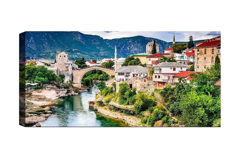 Canvastavla YTY Landscape & Nature Flerfärgad - 120x50 cm - Inredning - Tavlor & posters - Canvastavla