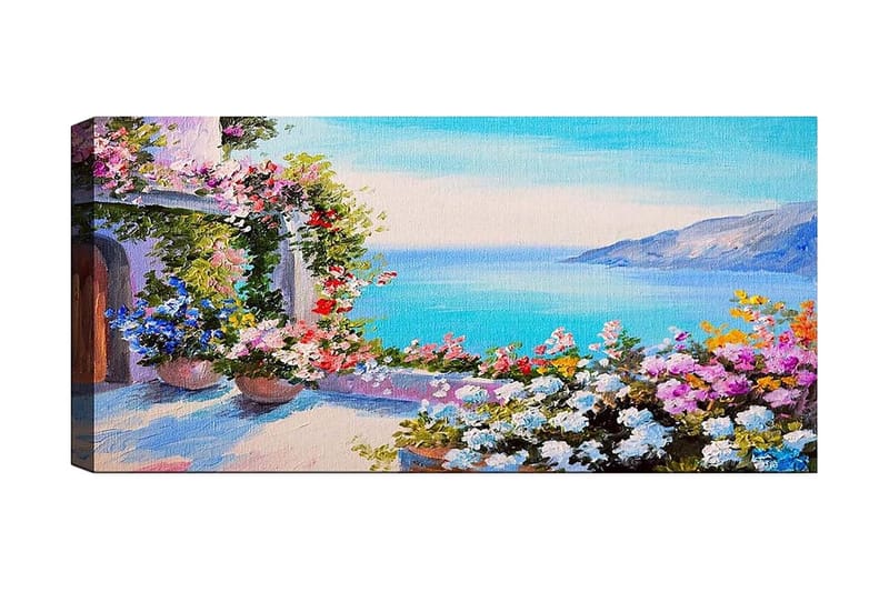 Canvastavla YTY Landscape & Nature Flerfärgad, 120x50 cm