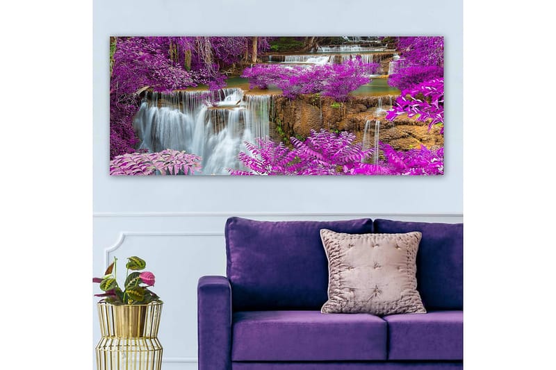 Canvastavla YTY Landscape & Nature Flerfärgad - 120x50 cm - Inredning - Tavlor & posters - Canvastavla