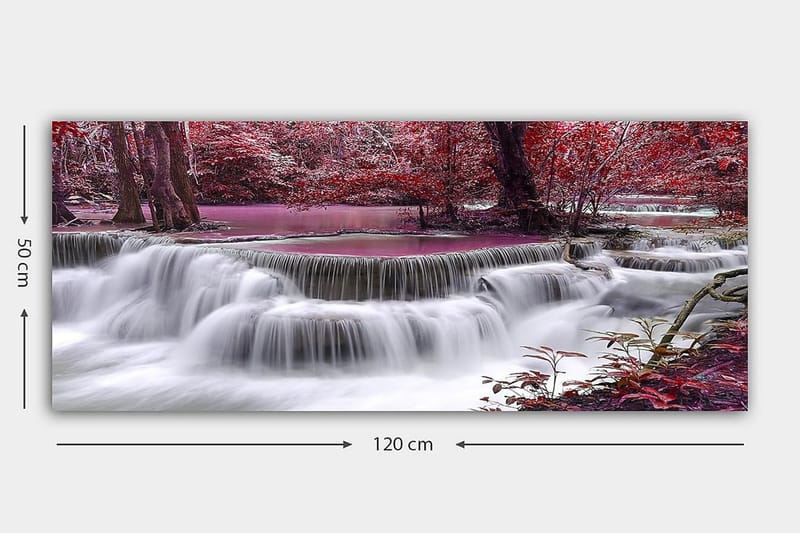 Canvastavla YTY Landscape & Nature Flerfärgad - 120x50 cm - Inredning - Tavlor & posters - Canvastavla